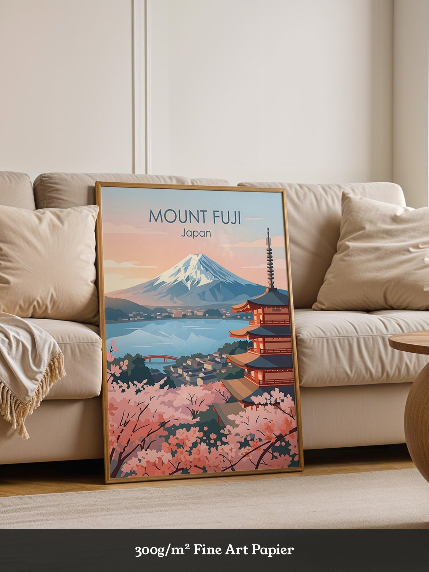 Mount Fuji Kirschblüten Stilvoll