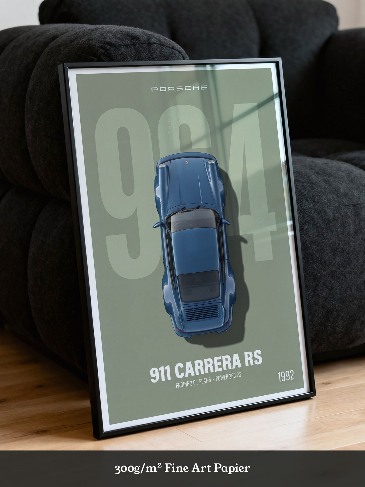 Porsche 911 RS Blau