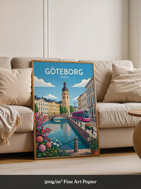 Göteborg Kanal Stadtidylle