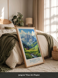 Zugspitze Idylle Berglandschaft