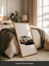 Luxusauto Zeichnung elegant