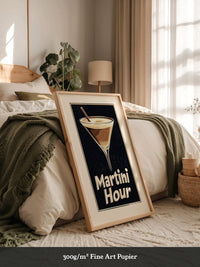 Martini Glas Retro-Stil