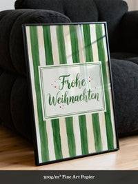 Frohe Weihnachten Streifen