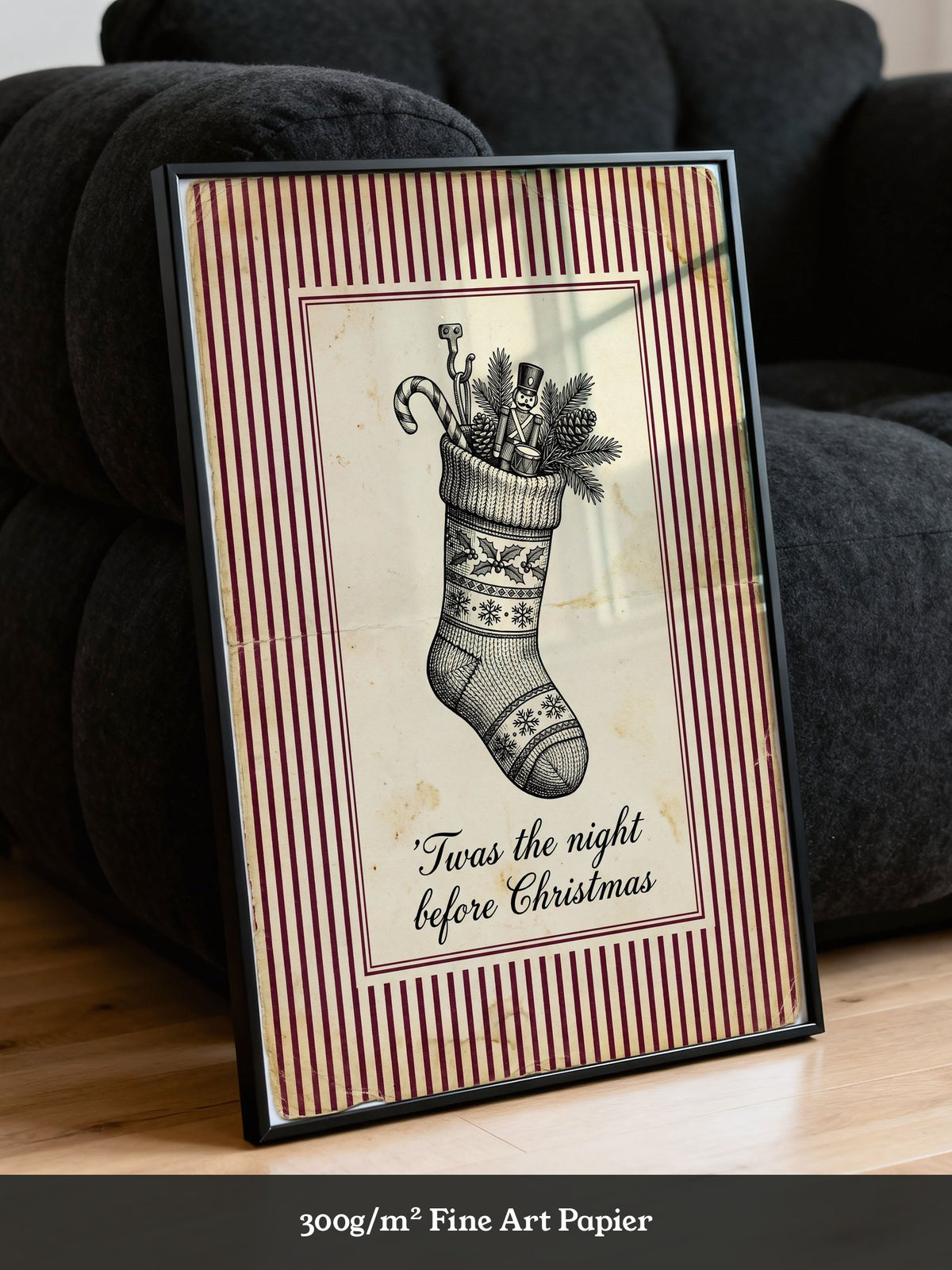Vintage Weihnachtsstrumpf