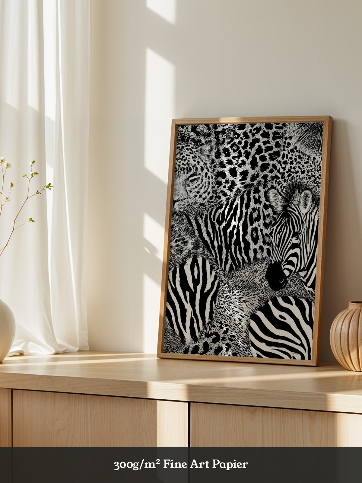 Zebra Leopard Muster Wild