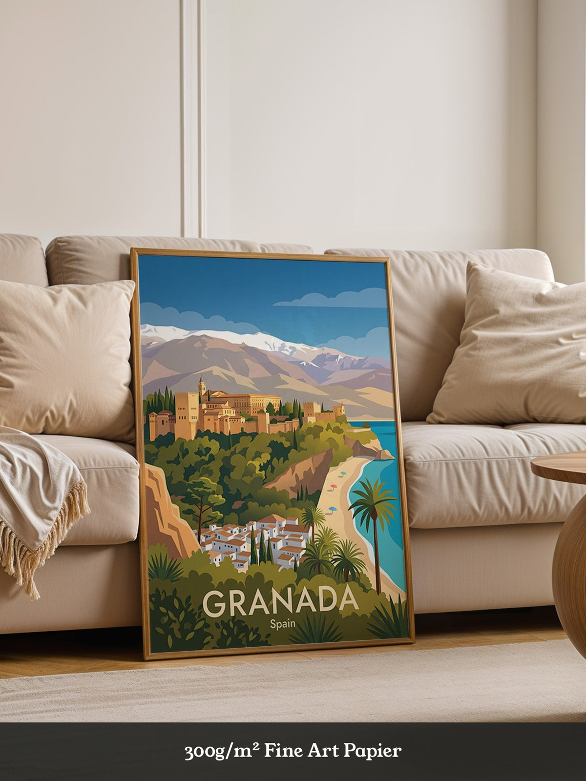 Granada Alhambra Küstenblick