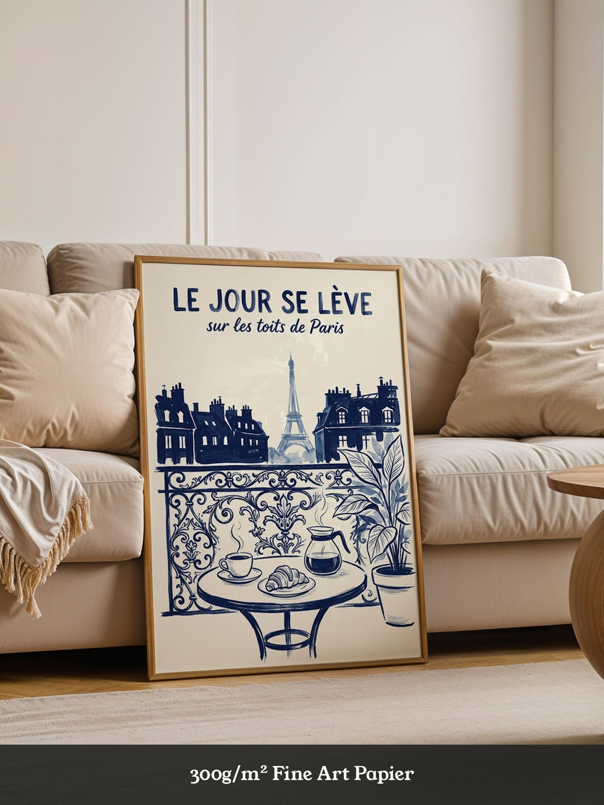 Paris Café Illustration
