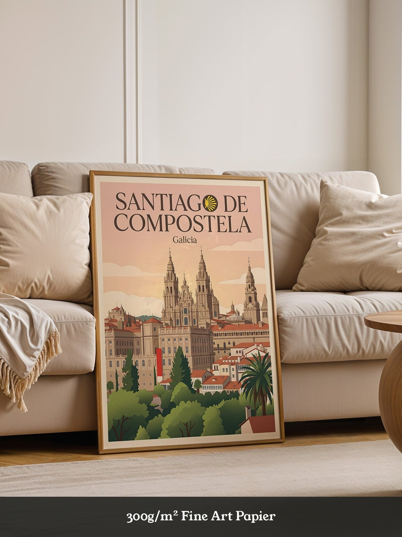 Santiago Skyline Retro