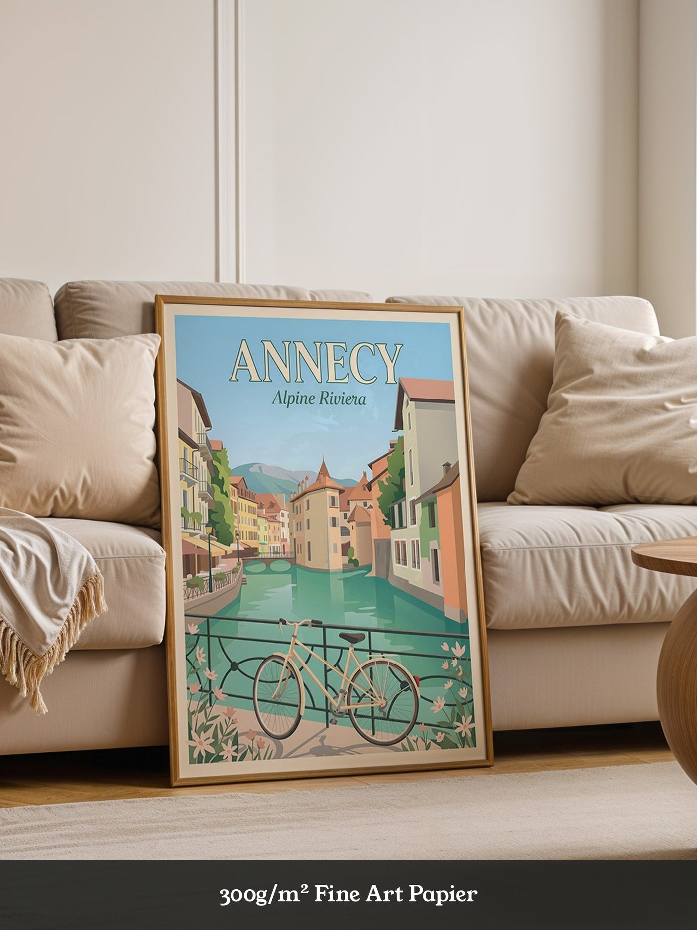Annecy Fahrrad pastellfarben