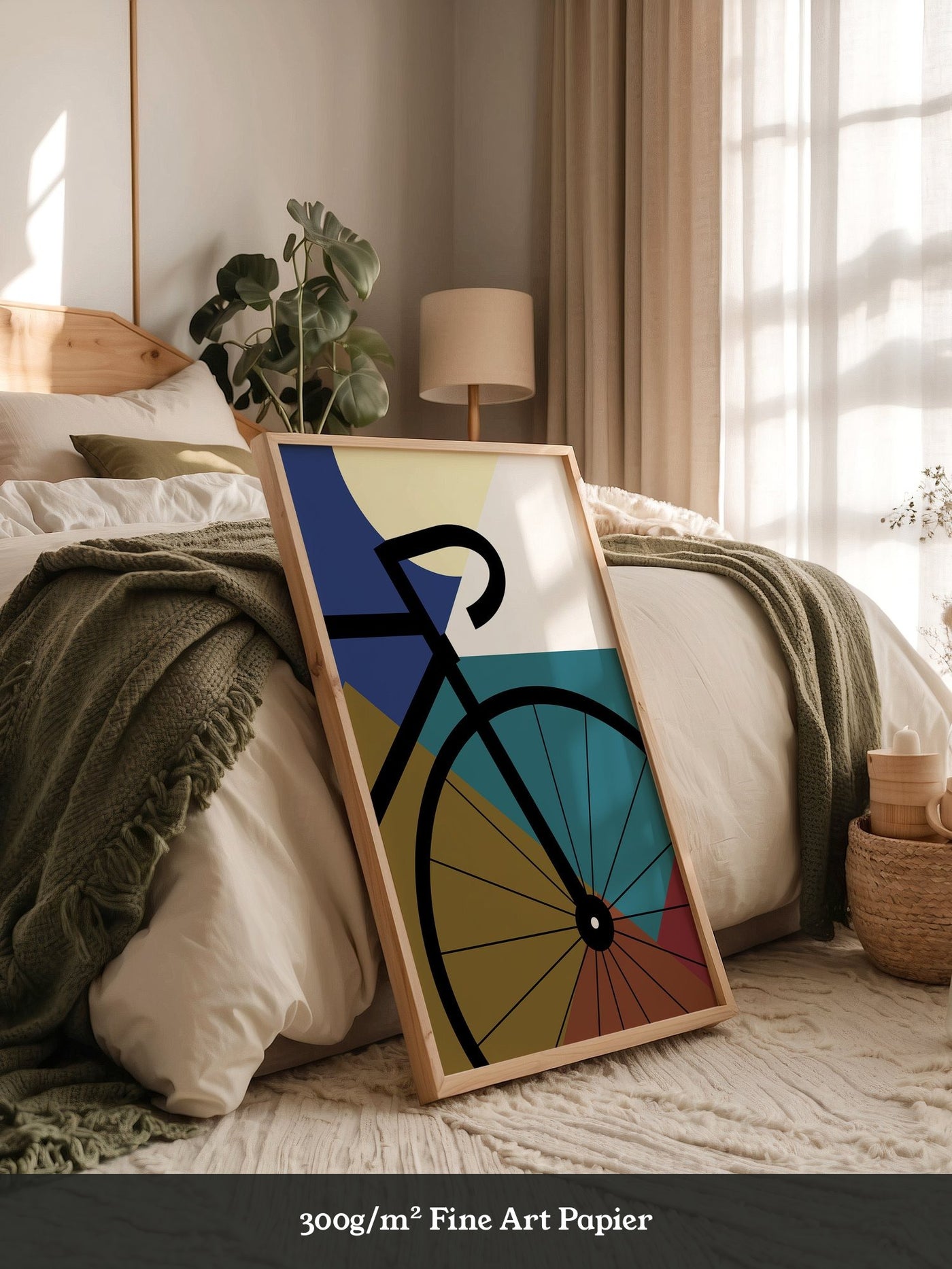 Fahrrad Abstrakt Formenspiel