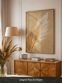 Pampasgras Beige Textur