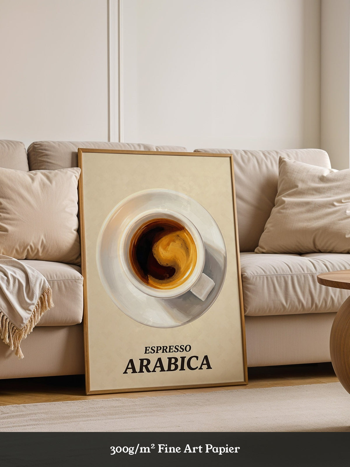 Arabica Kaffee Vogelperspektive