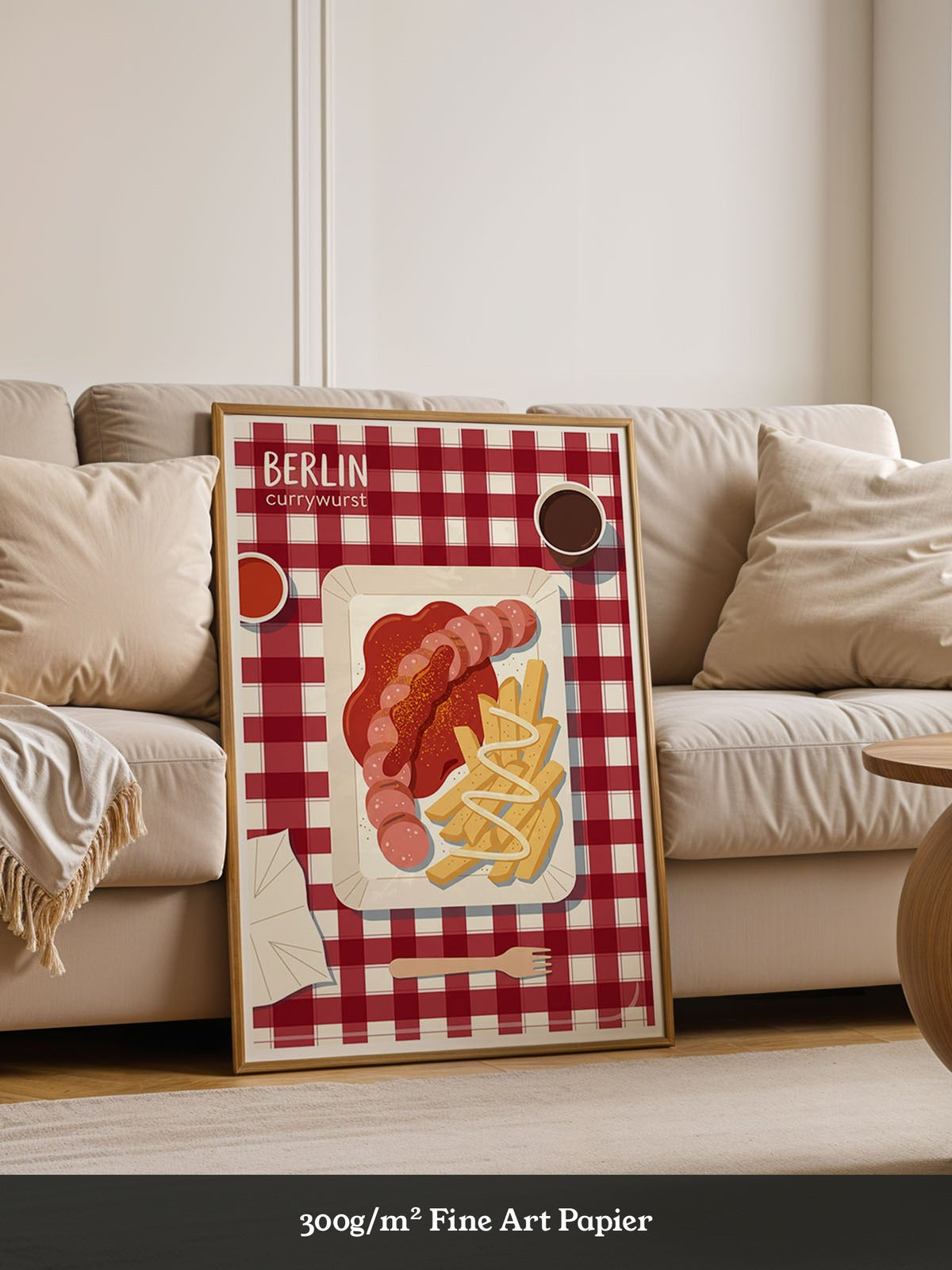 Berlin Currywurst Poster