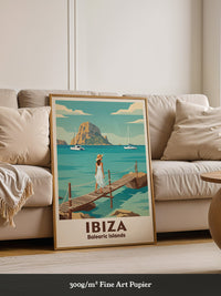 Ibiza Strand Sommerstil Retro