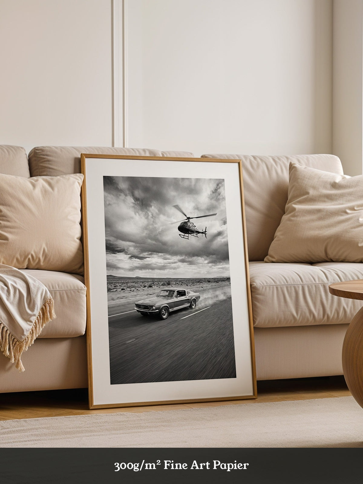 Mustang Rennen Helikopter S/W