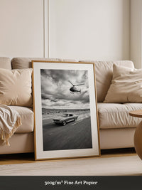 Mustang Rennen Helikopter S/W
