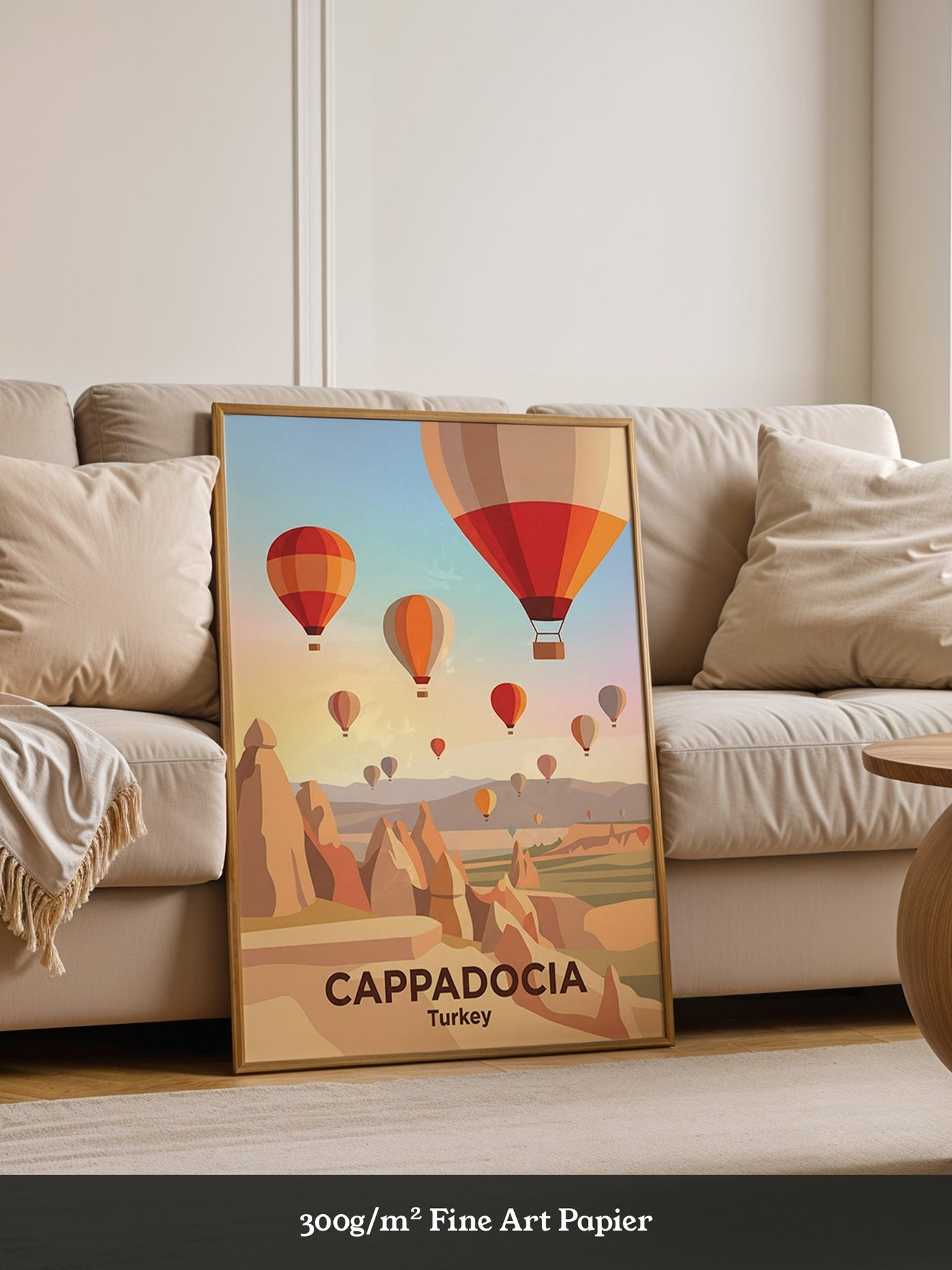 Heißluftballons über Kappadokien