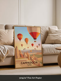 Heißluftballons über Kappadokien