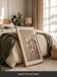 Baumwolle Ast Pastellton