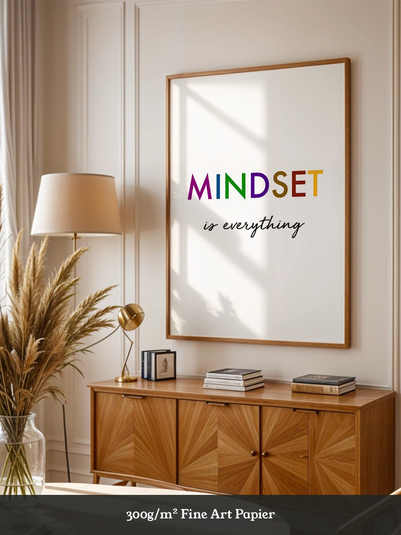 Mindset Bunt Schriftzug