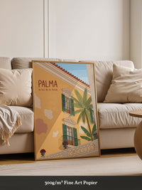 Palma Illustration Nachmittag