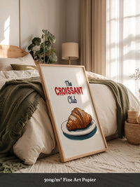 Croissant Club Retro-Stil