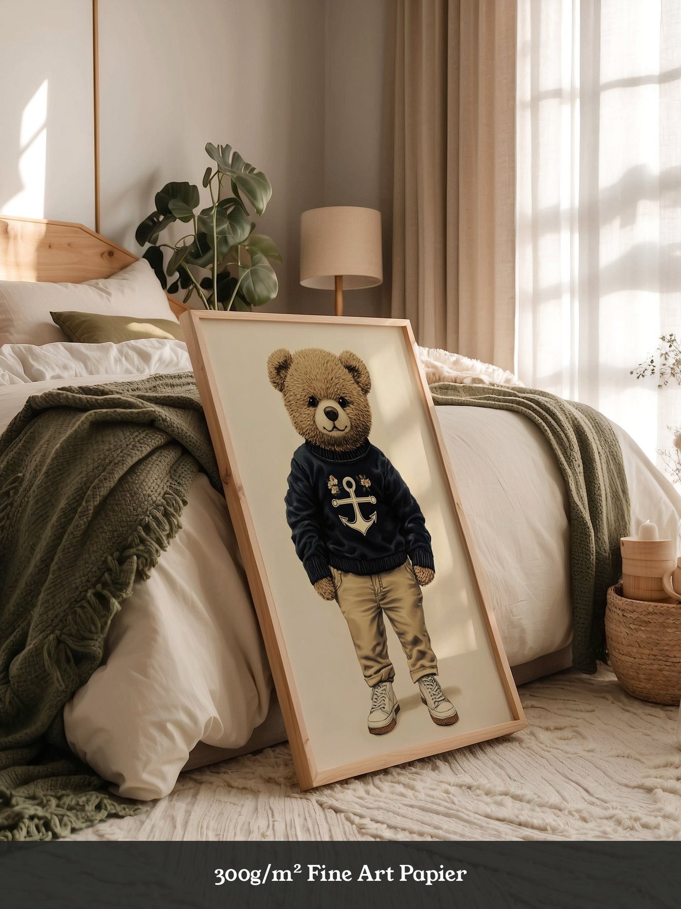 Teddybär Matrosenlook Vintage