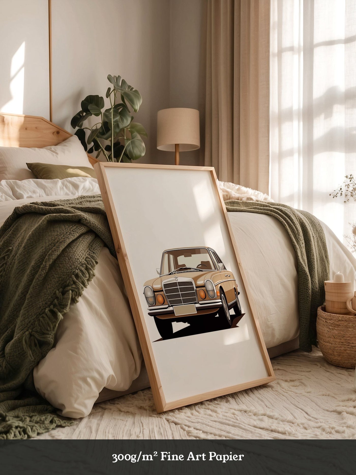 Klassischer Oldtimer Braun