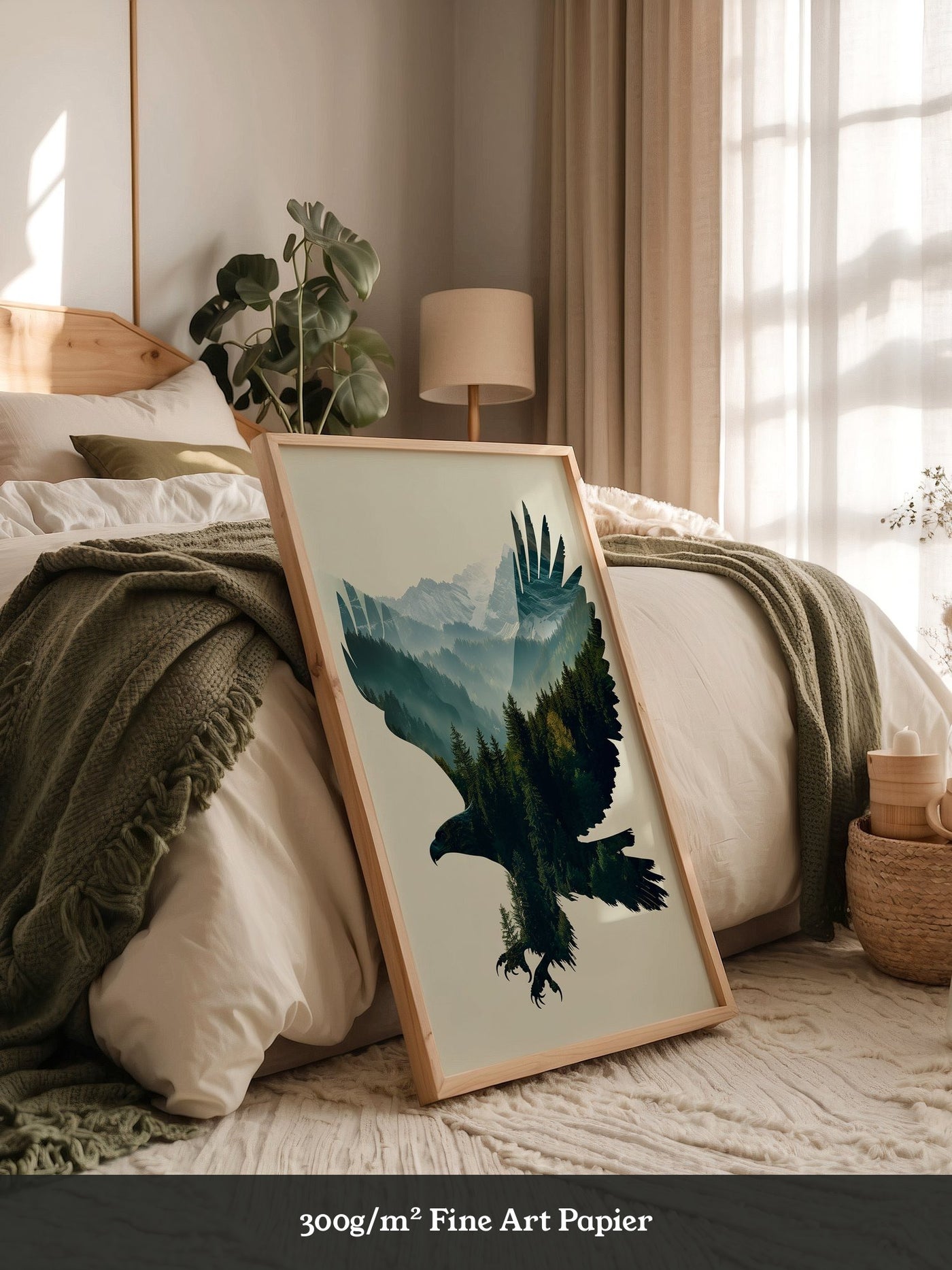 Adler Landschaft Collage