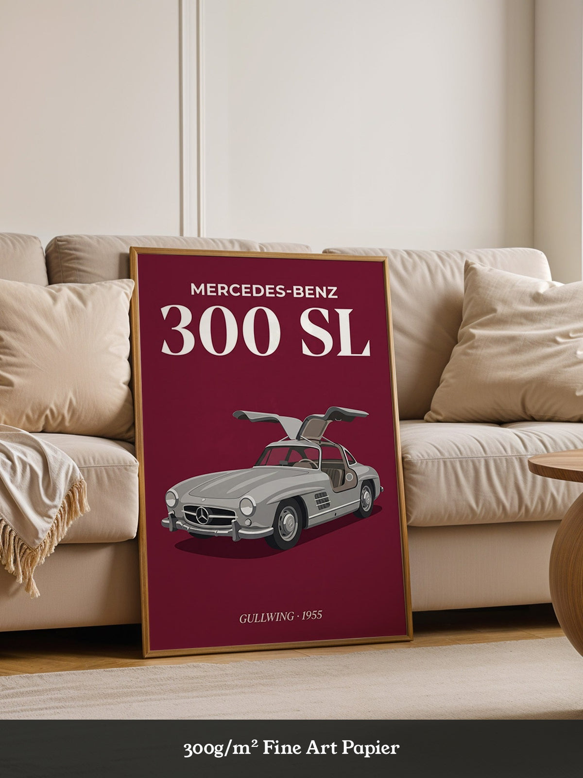 Mercedes 300 SL Gullwing Weiß