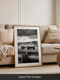 Porsche 911 Rennen Dynamik S/W