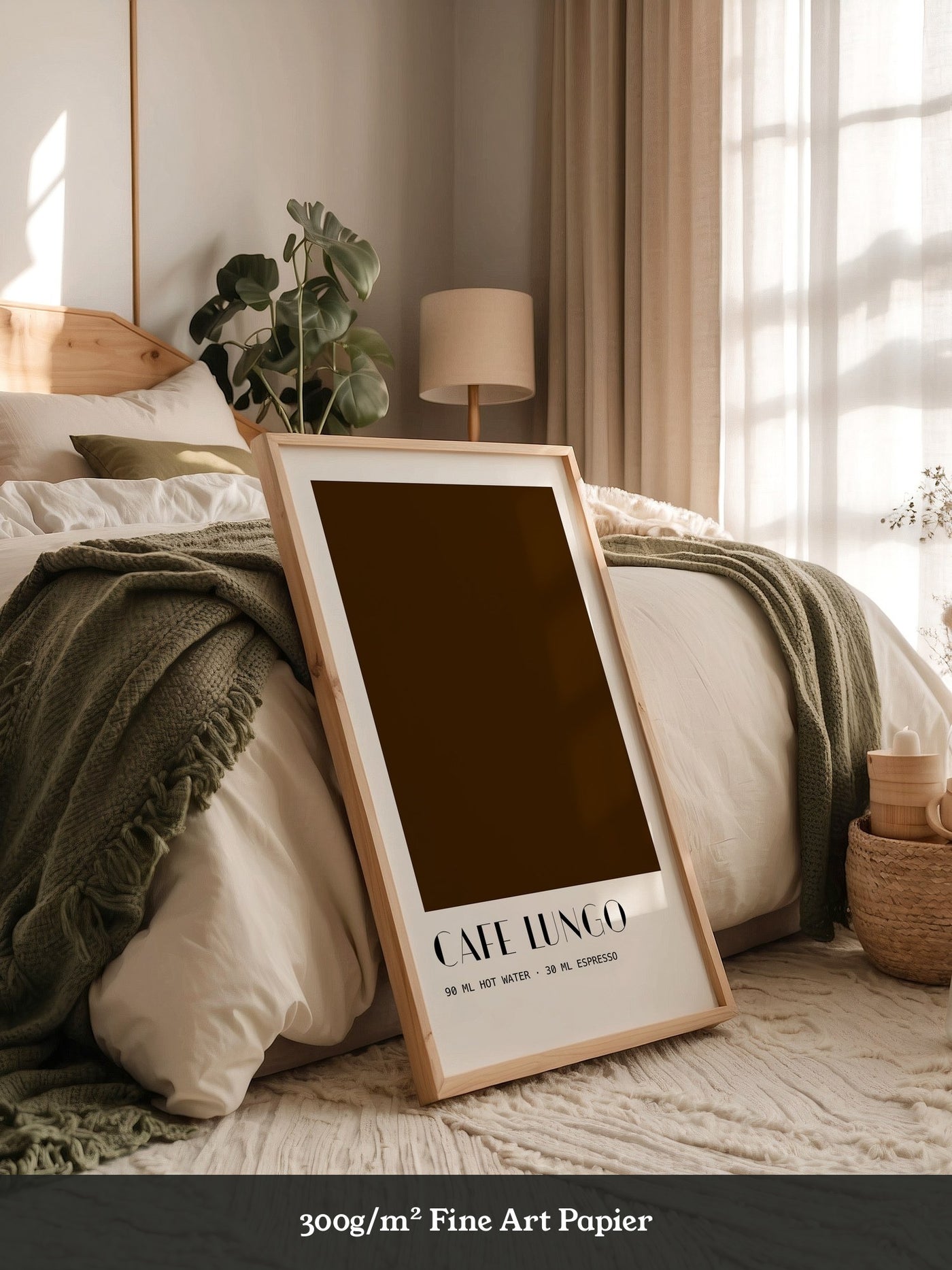 Lungo Braun Minimalismus