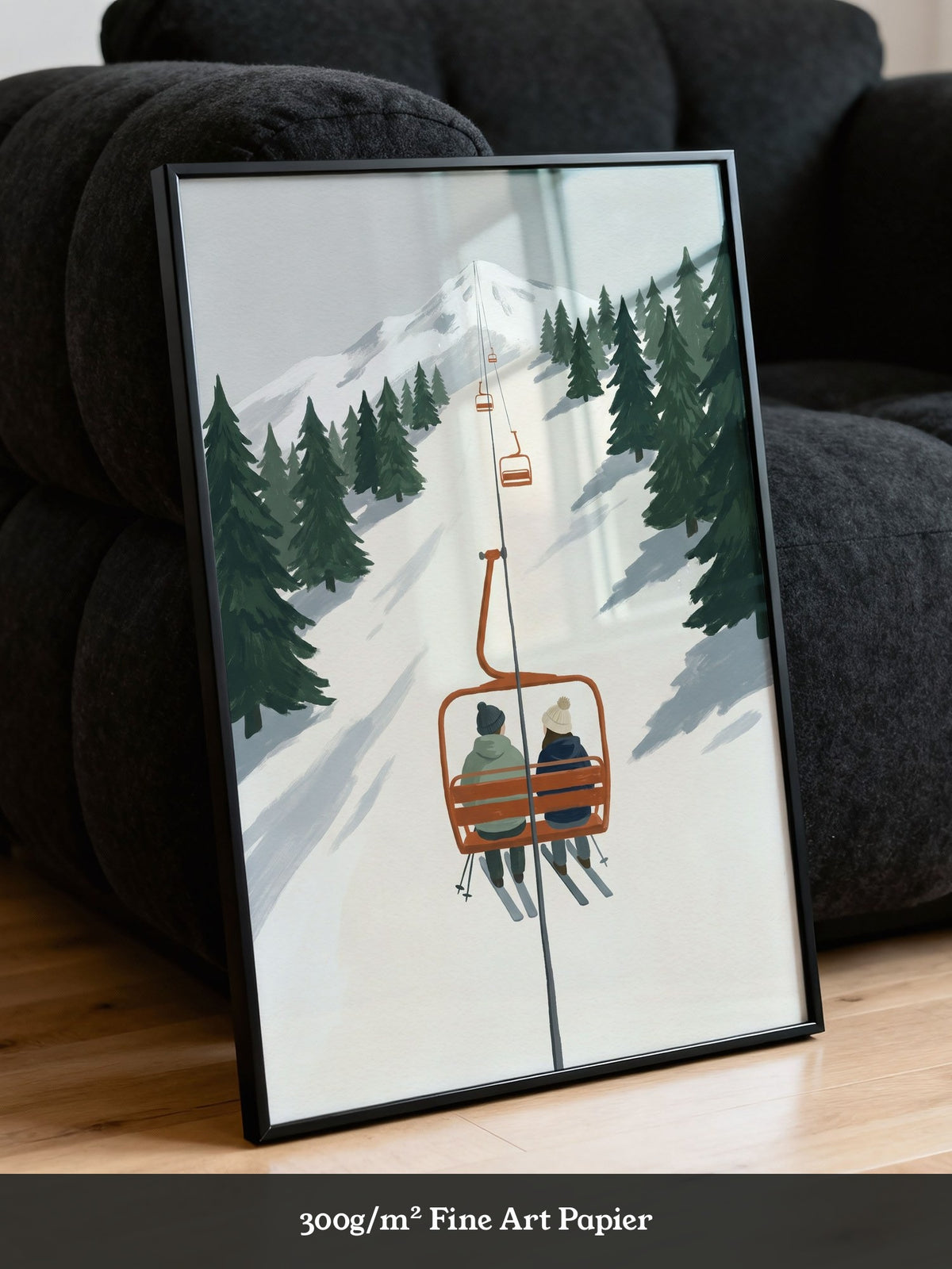 Skilift Bergperspektive