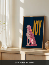 Leopardenfreude Pink Retro