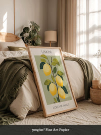 Zitronenbaum Amalfi Illustration