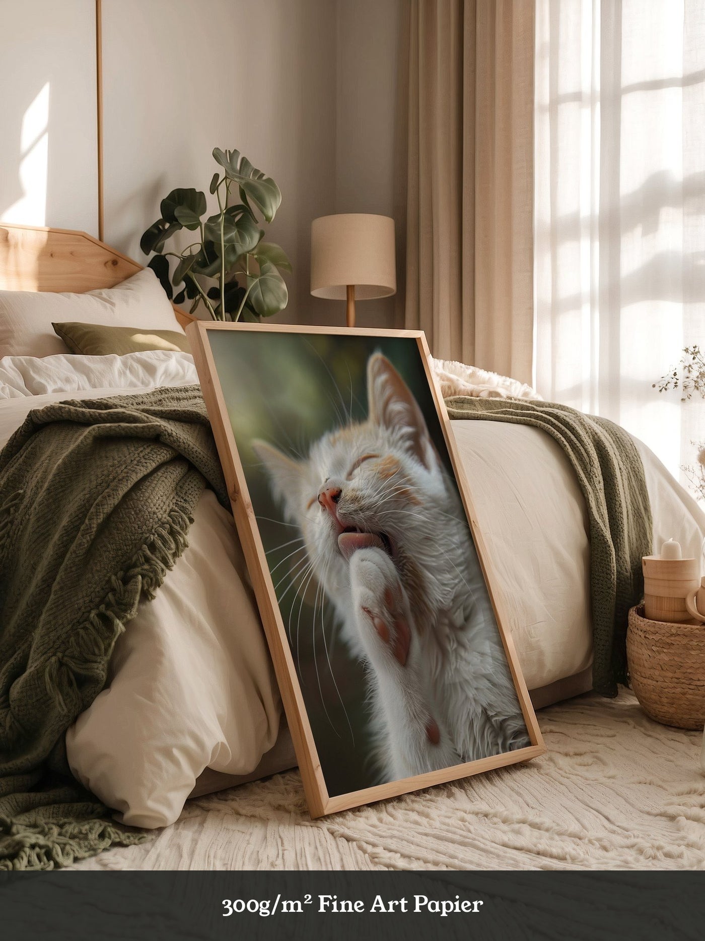 Katze Nahaufnahme Reinigung