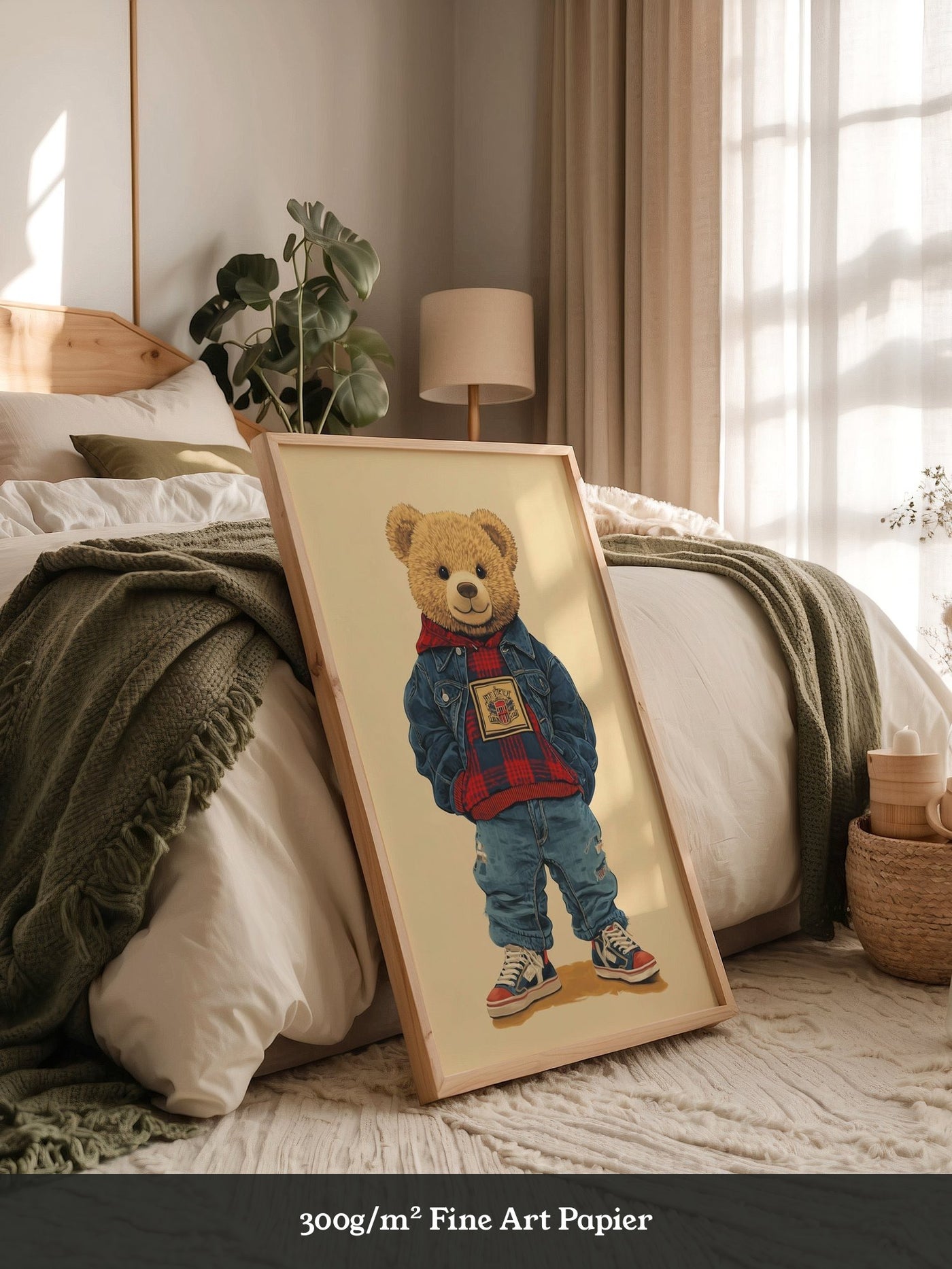 Teddybär Hipster Outfit