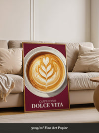 Cappuccino Latte Art Herz