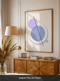 Kreise Pastell Linienkunst