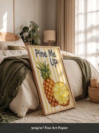 Ananas Streifen Illustration