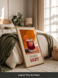 Negroni Cocktail Vintage Stil