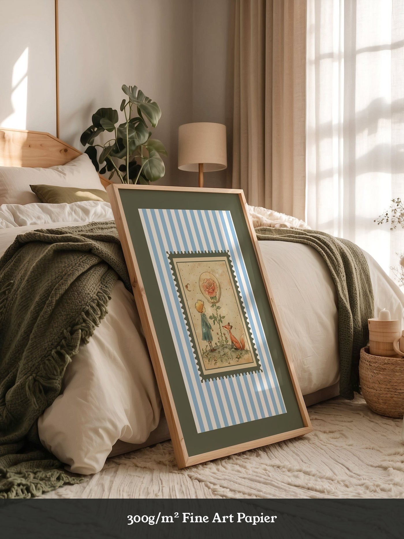 Kleiner Prinz Illustration Vintage