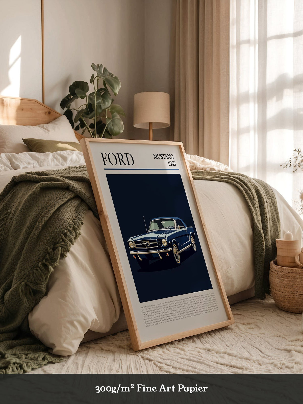 Ford Mustang 1965 Retroblau