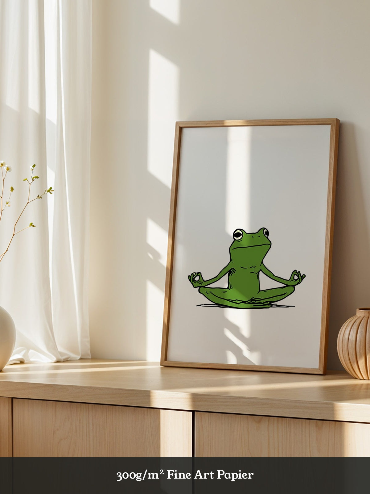 Frosch Meditation Gelassenheit