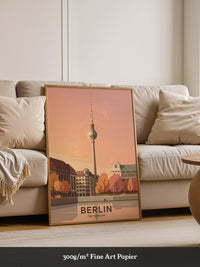 Fernsehturm Berlin Herbstfarben