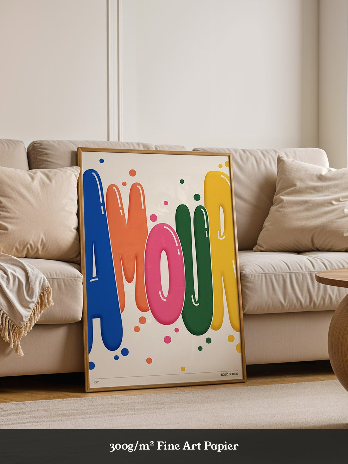 Bunte Pop-Art Liebe