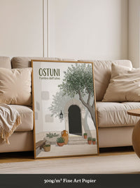 Ostuni Olivenbaum Architektur