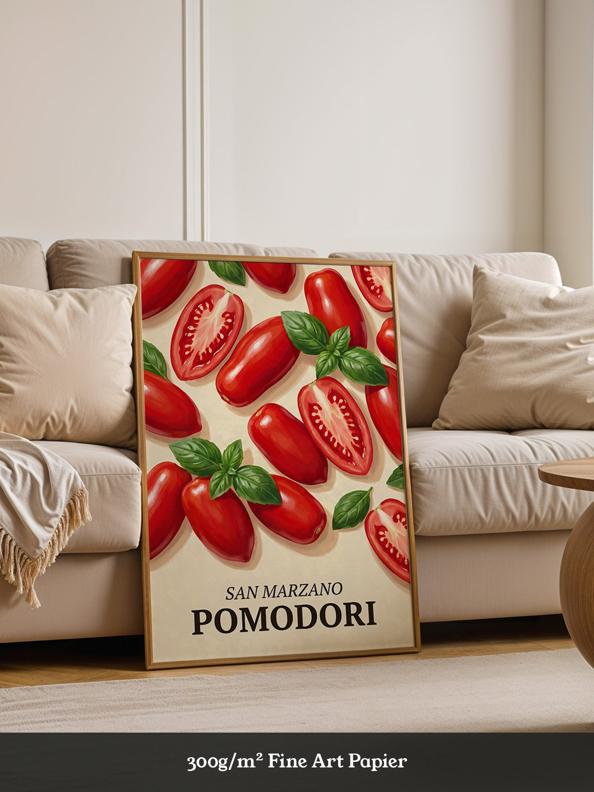 San Marzano Tomaten Illustration