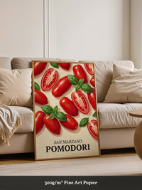 San Marzano Tomaten Illustration