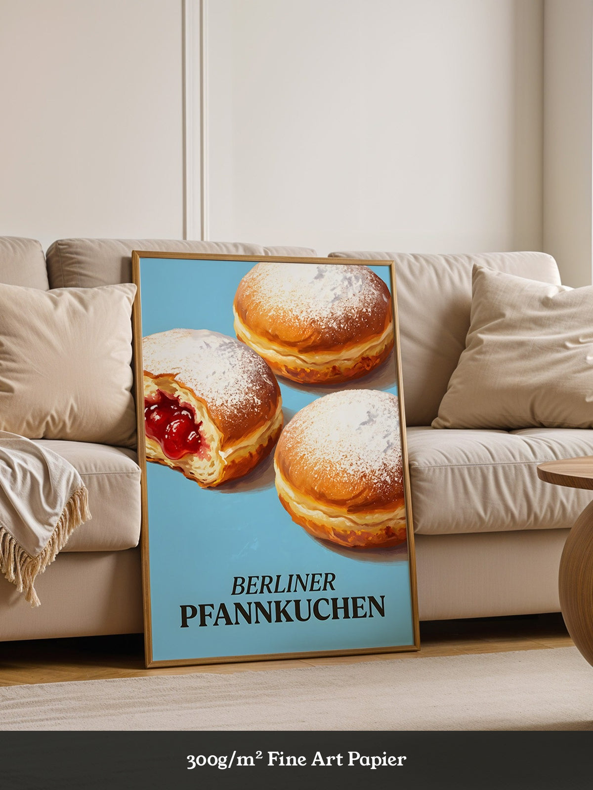 Berliner Pfannkuchen Zuckerpulver